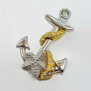 Vintage Kenneth J Lane Nautical Pendant or Brooch